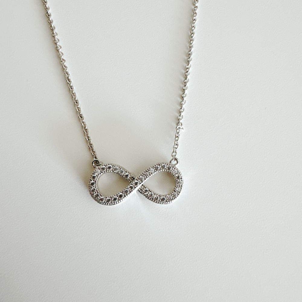 Infinity symbol necklace